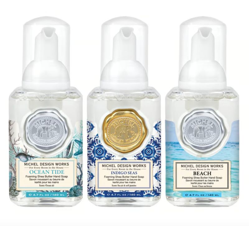 Mini Foaming Soap Set: Ocean Tide-Indigo Seas-Beach