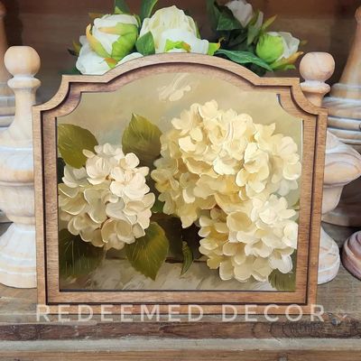 Provincial Hydrangea Framed Art