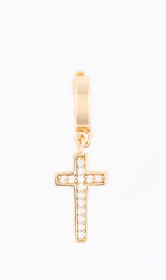 The Sophie Luxe Charm Pave Cross