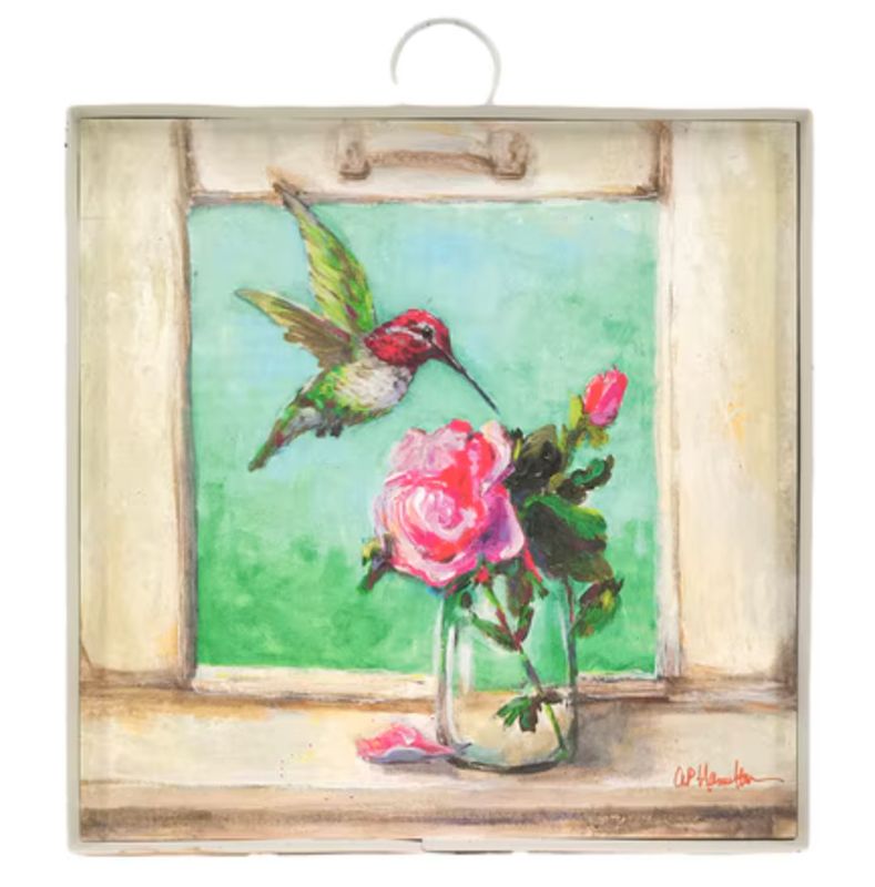 Round Top© Attachment | Mini Hamilton Hummingbird in the Window