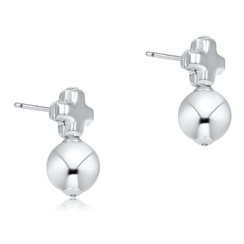 Enewton Signature Cross Sterling Stud Classic Sterling