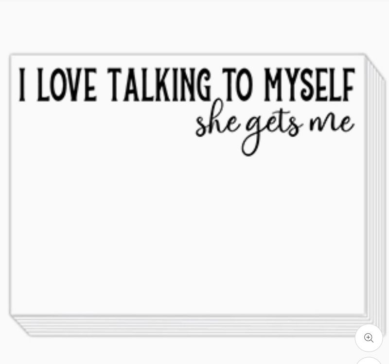 Mini Slab Pad | Love Talking to Myself