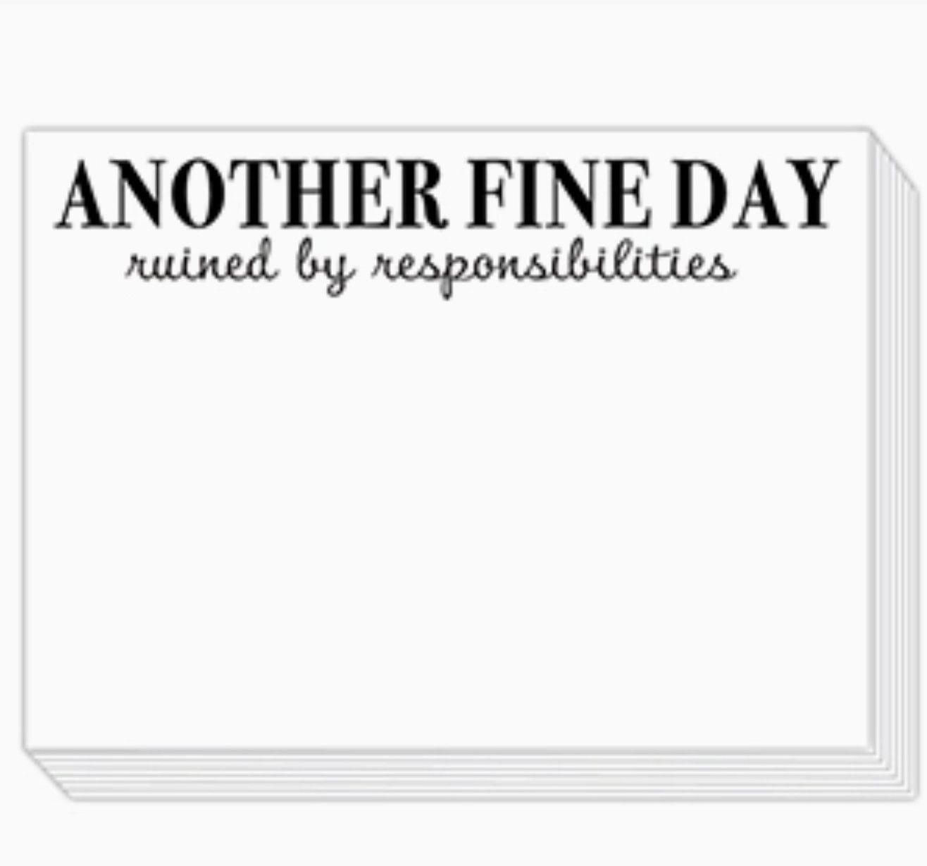 Mini Slab Pad | People Say I Another Fine Day