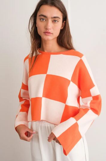 The Chelsea Checkered Top
