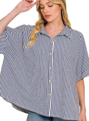 The Libby Button Down