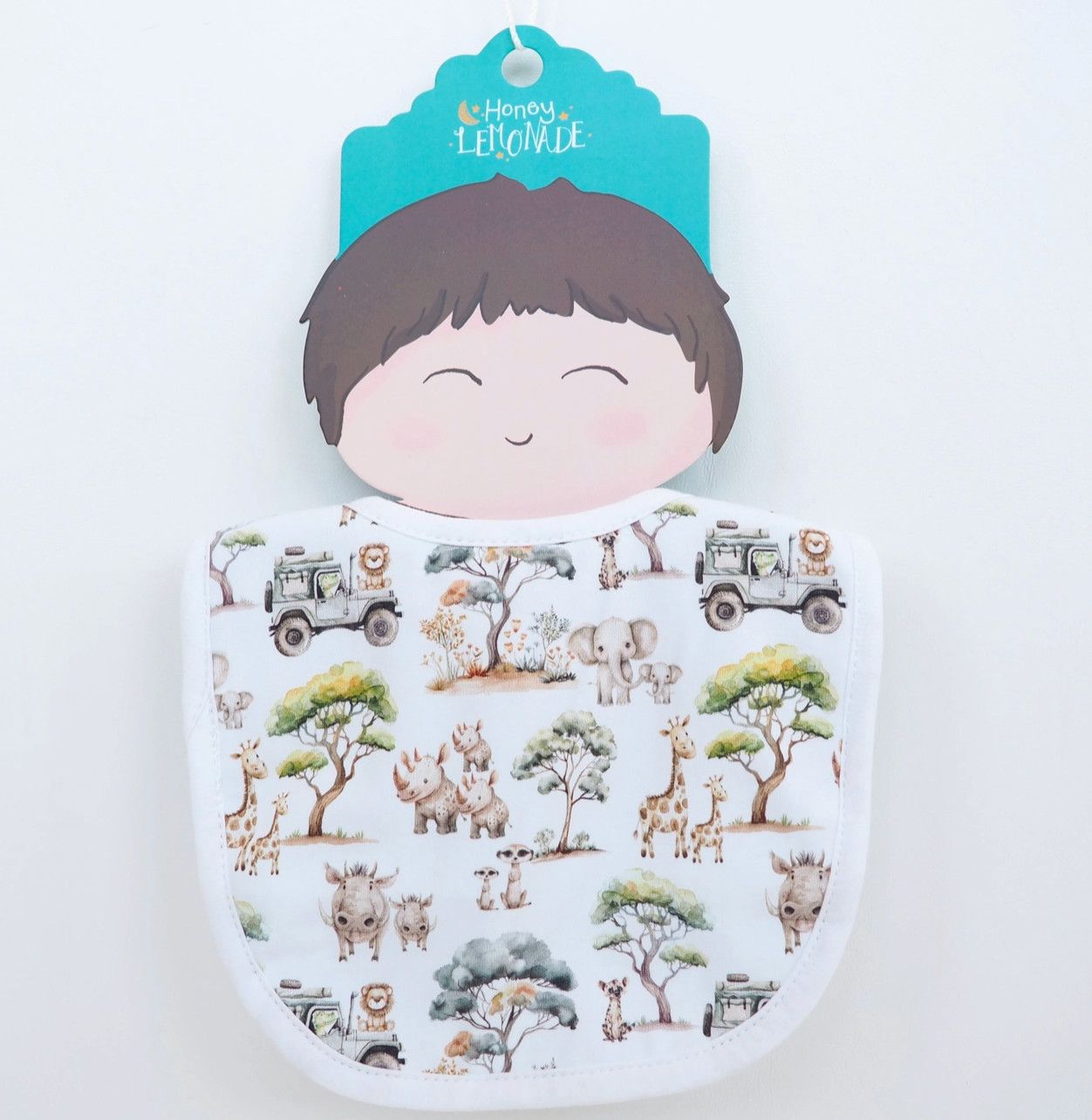 Safari Adventure Baby Bib