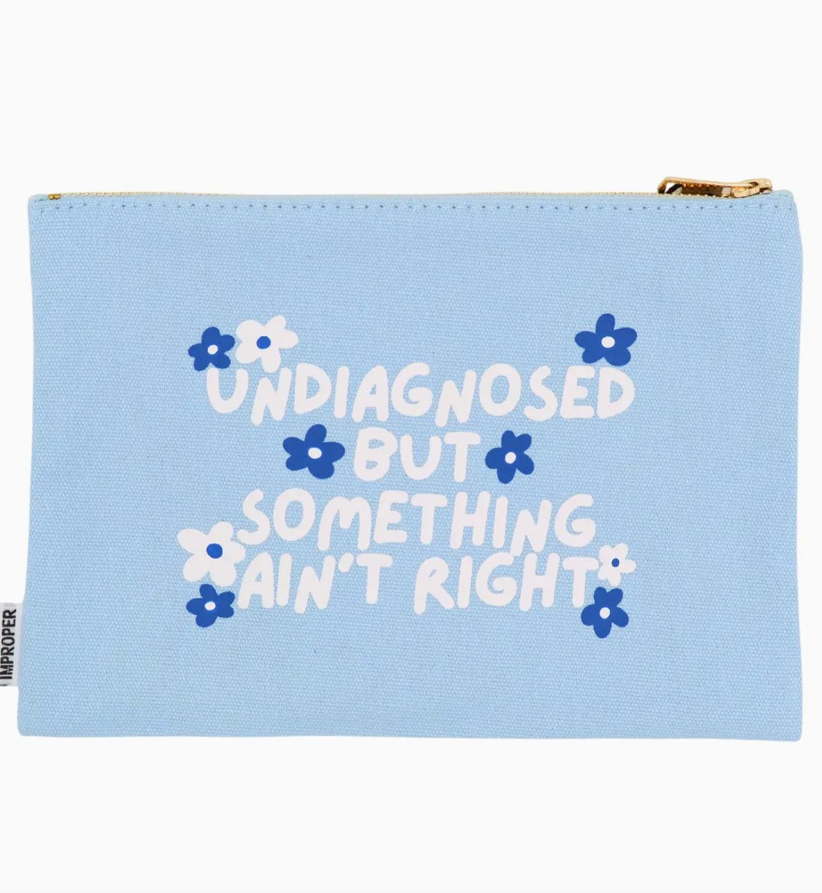 Undiagnosed Canvas Pouch