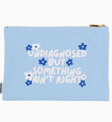 Undiagnosed Canvas Pouch