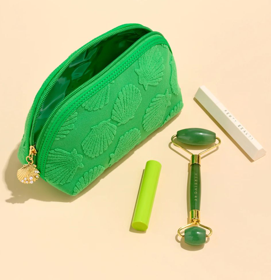Sirena Zip Pouch | Green