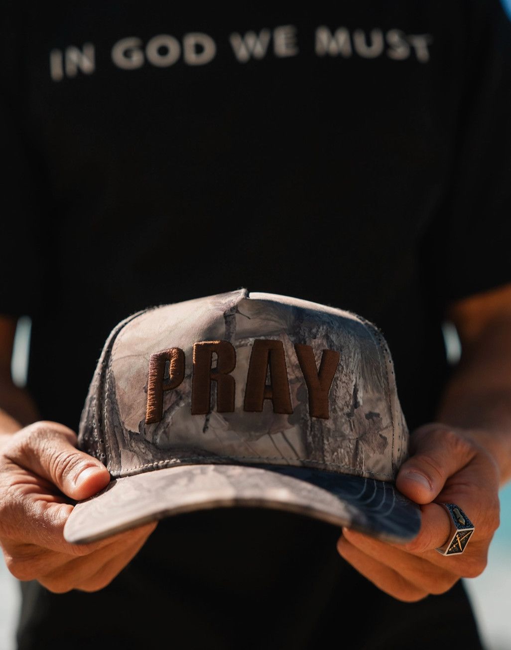 Pray Forest Camo Hat