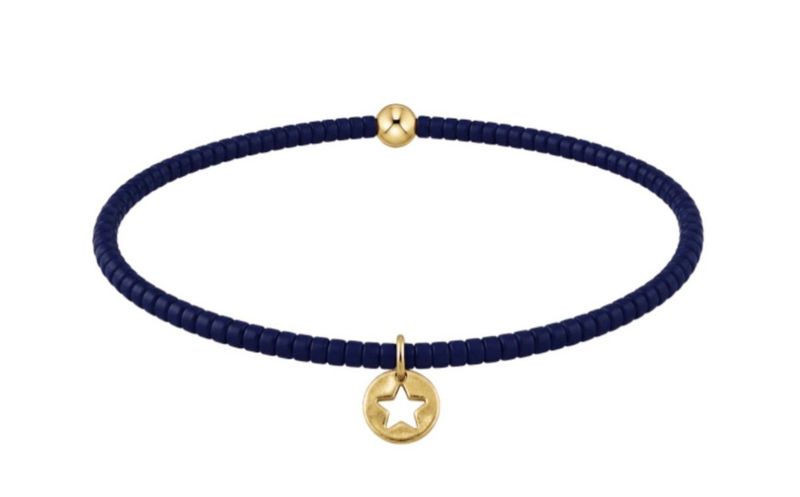 Enewton EXTENDS Hope Classic Bracelet Navy Star Small Gold Disc