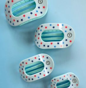 Teleties™ Flat Round Hair Clip | United We Sparkle