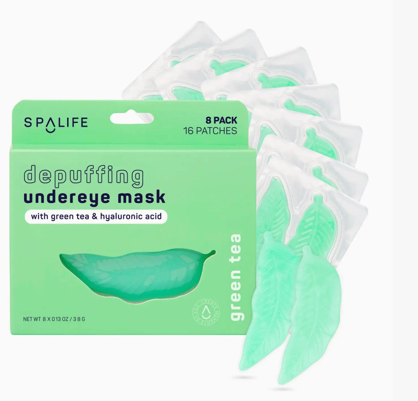 Depuffing Hydrogel Eye Patches 8 Pair