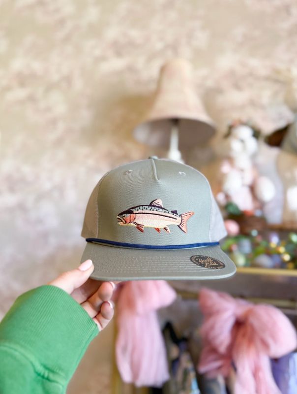 Trout Fishing Hat | Weathered Moss