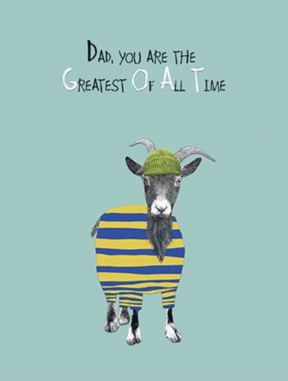 Goat Father’s Day Card