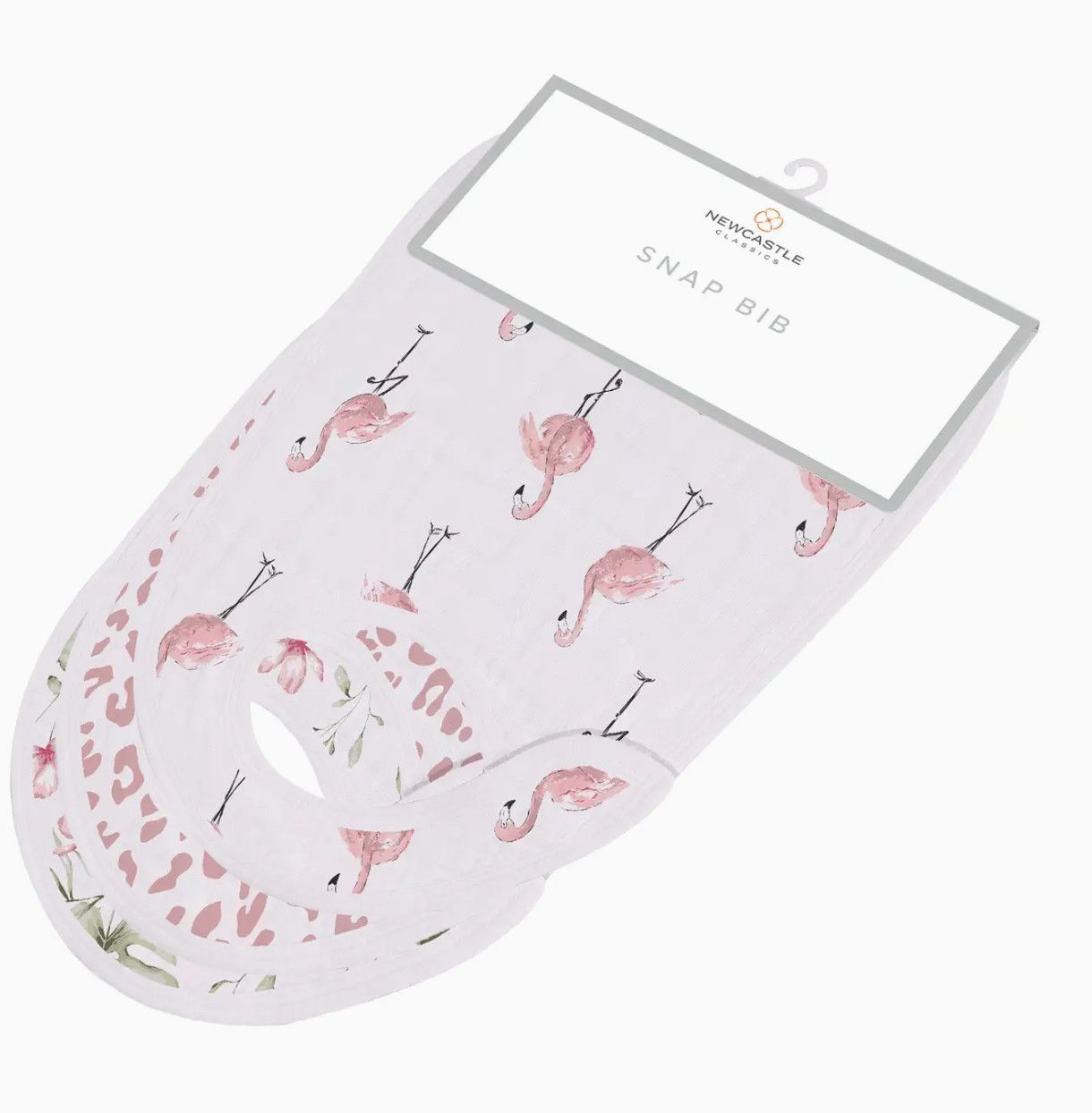 Bamboo Snap Bibs 3pk Set | Tropical Paradise