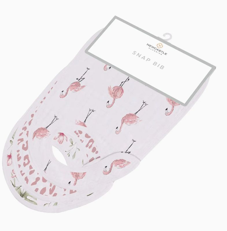 Bamboo Snap Bibs 3pk Set | Tropical Paradise