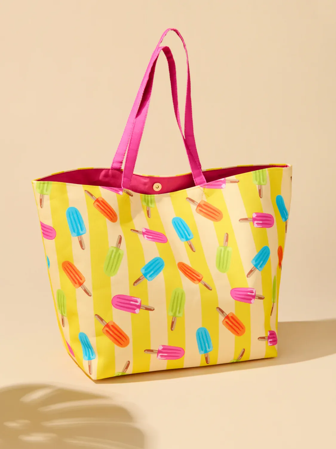 Popsicle Carryall Tote | Yellow
