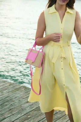 Salerno Mini Tote | Pink