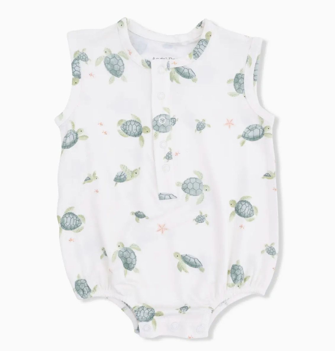 Angel Dear Sea Turtles Henley Bubble, Size: 3-6M