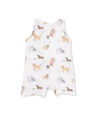 Angel Dear Awesome Dogs Shortie Romper