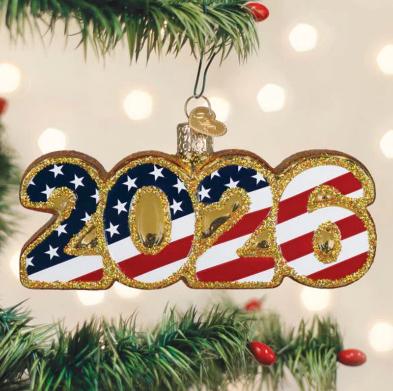 USA 2026 Ornament