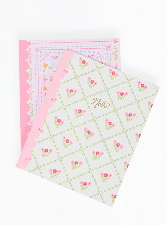Scallop Notebook | Cottage Trellis