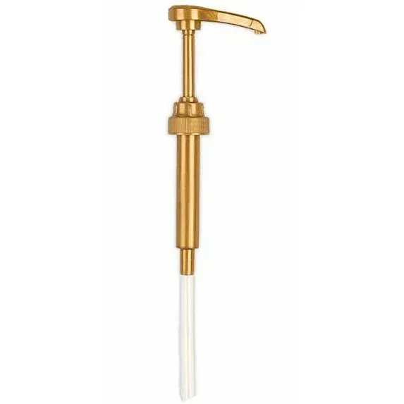 Gold Syrup Pump for 750ml Bottle