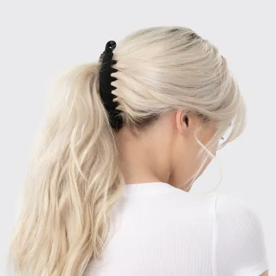 Banana Clips 2 Piece Set | Black + Tortoise