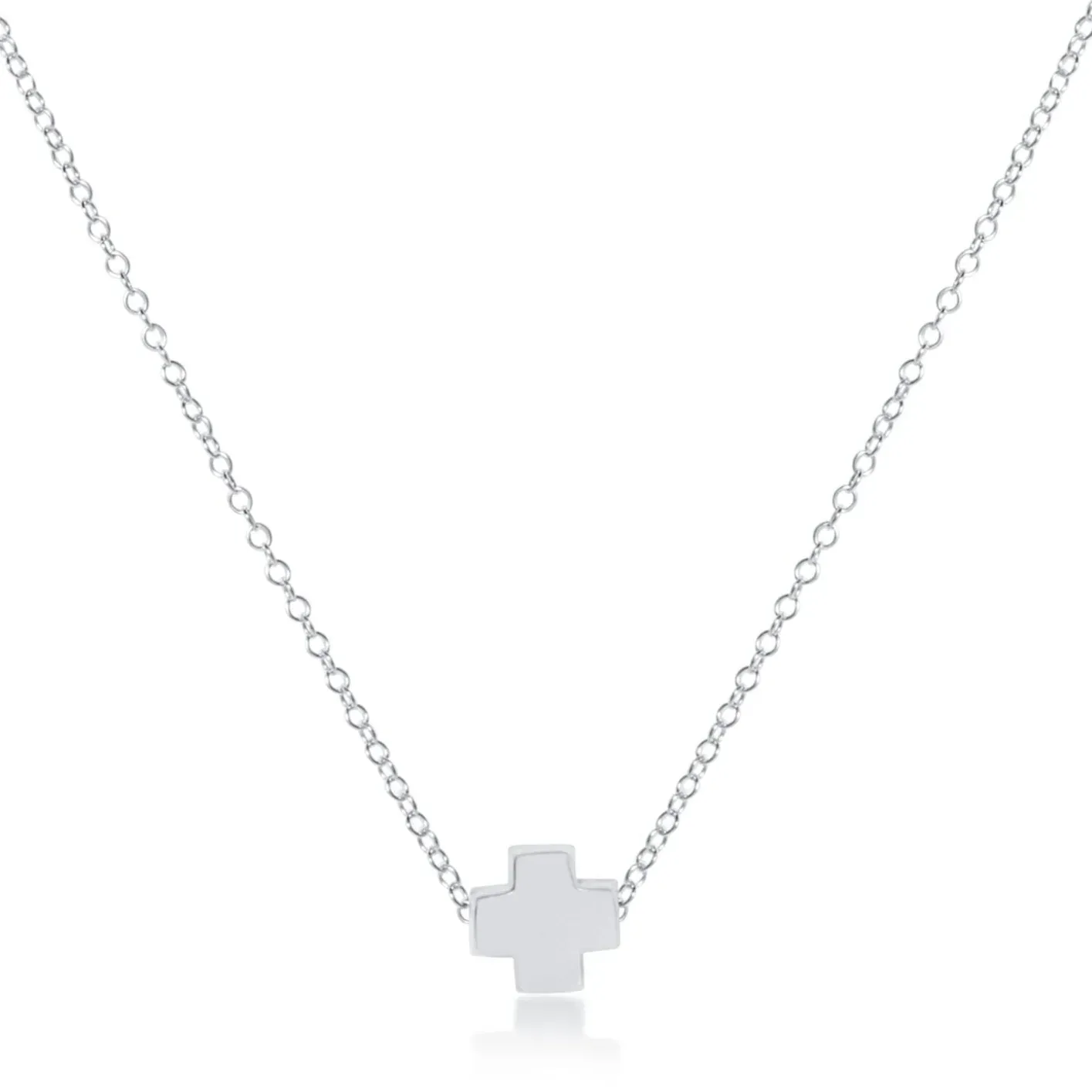 Enewton 16" Necklace Sterling Signature Cross Sterling