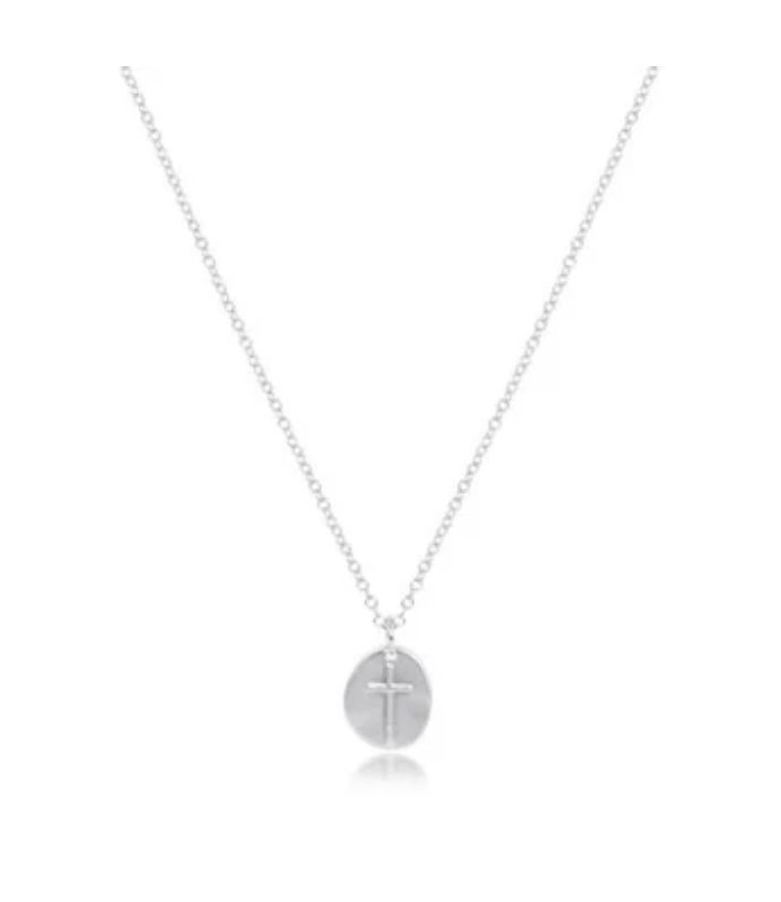 Enewton 16" Necklace Sterling Inspire Small Sterling Disc