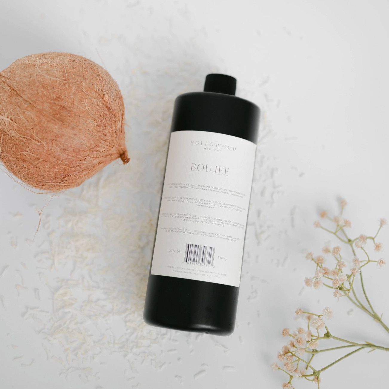 Hollowood Mop Soap | 32oz, Fragrance: Boujee