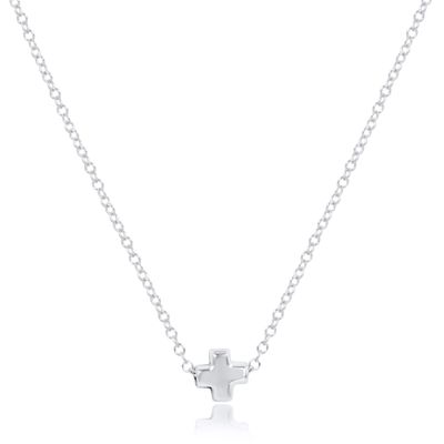 Enewton 16" Necklace Sterling Signature Cross Small Sterling