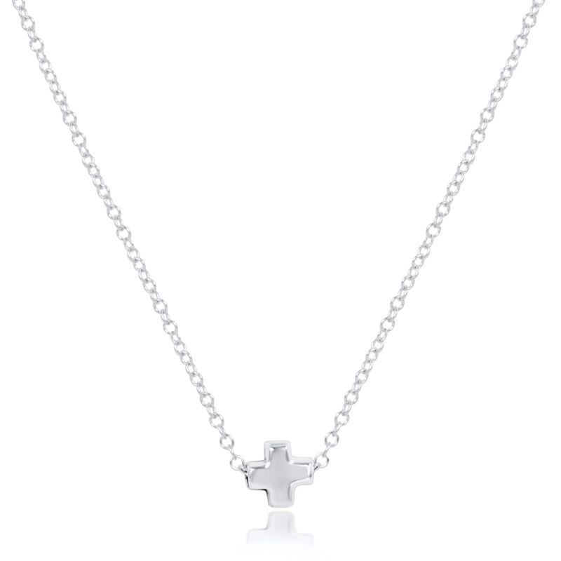 Enewton 16" Necklace Sterling Signature Cross Small Sterling