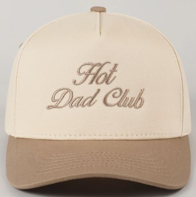 Hot Dad Club Embroidered Trucker Hat