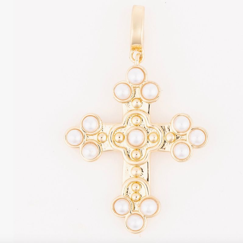 The Sophie Charm Pearl Cross