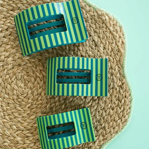 Teleties™ Flat Rectangle Hair Clip | Cabana Cutie