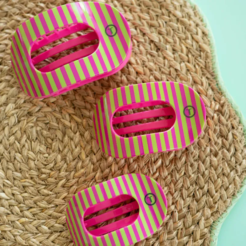 Teleties™ Flat Round Hair Clip | Summer Crush