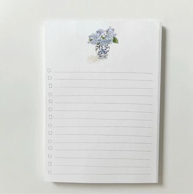 Checklist Notepad | Hydrangea