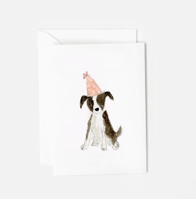 Mini Enclosure Notecard | Party Pup