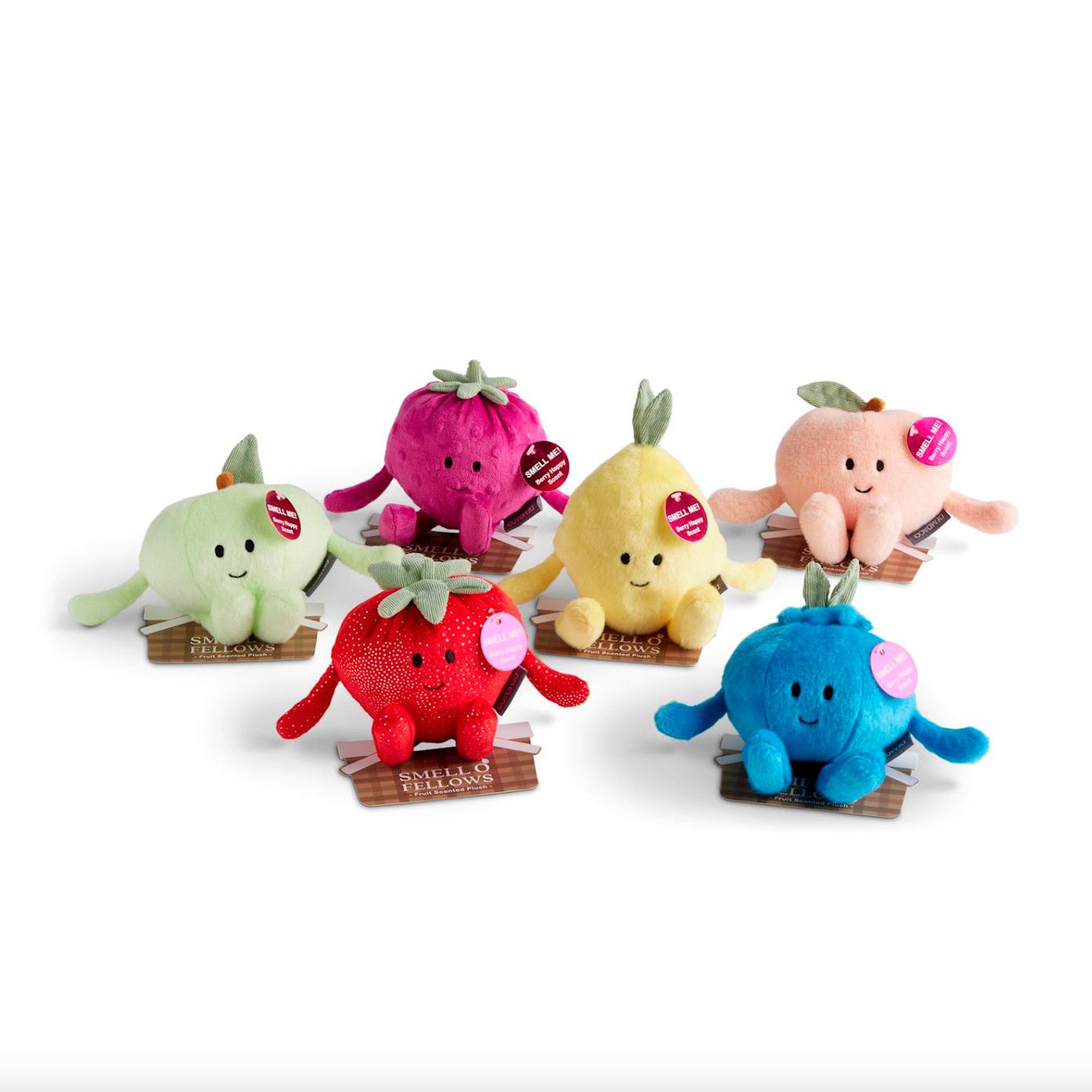 Smello Fellow Scented Plush, Color: Strawberry