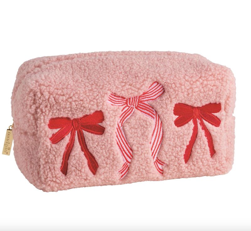 Pink Holiday Embroidered Cases