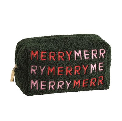 Green Holiday Embroidered Cases