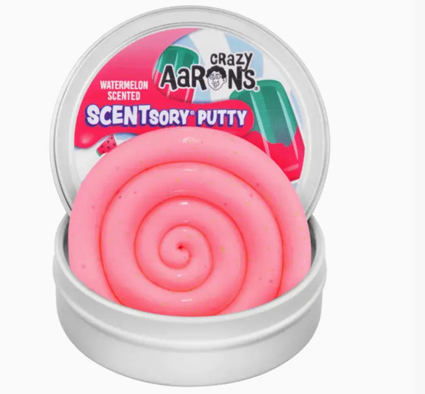 Crazy Aaron's SCENTsory Putty | Watermelon Popsicle