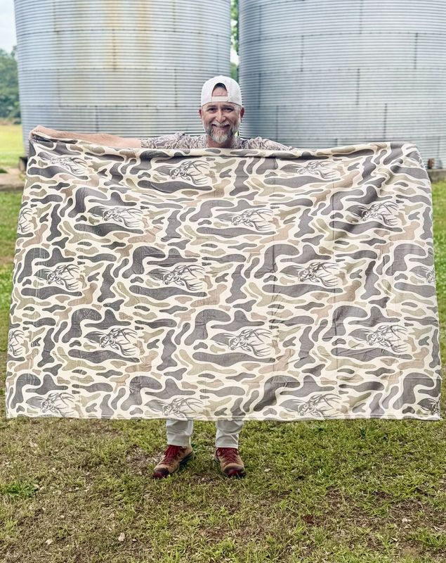 Camo Deer Blanket