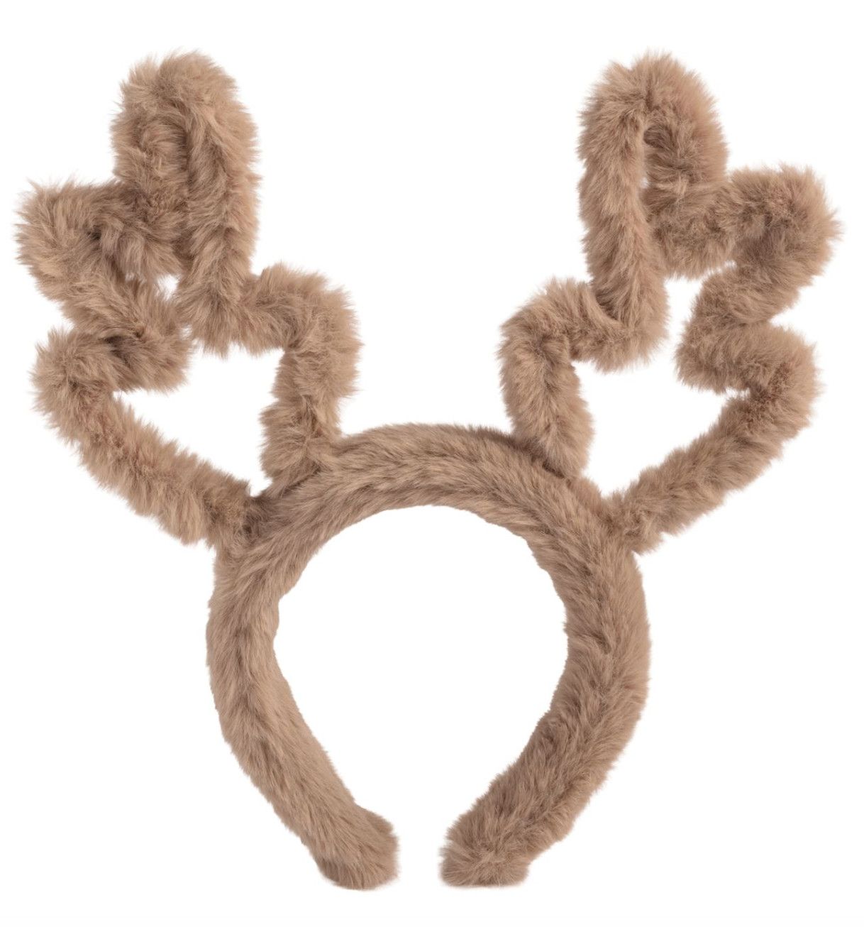 Fur Christmas Headband, Color: Reindeer
