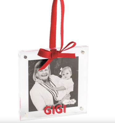 Gigi Acrylic Frame Ornament