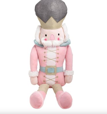 Pink Plush Nutcracker