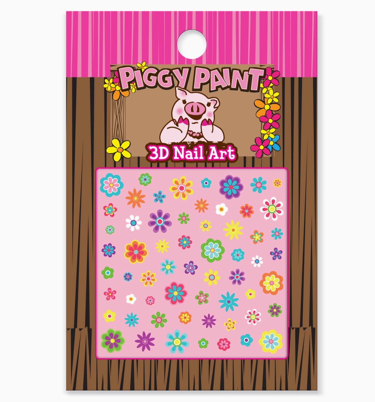 Piggy Paint Nail Art | Flower