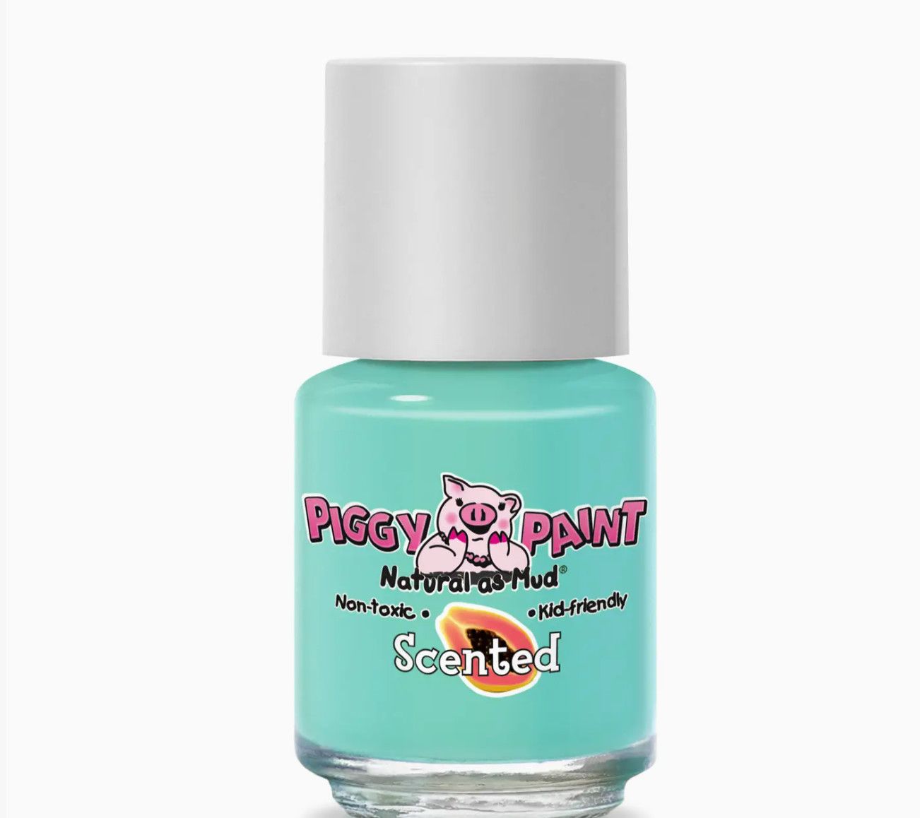 Piggy Paint Scented Non-Toxic Nail Polish, Color: Papaya Party